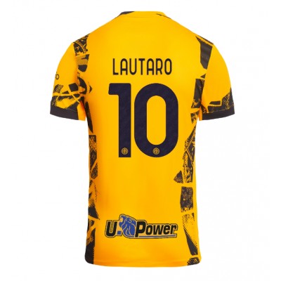 Fotbalové Dres Inter Milan Lautaro Martinez #10 Alternativní 2024-25 Krátký Rukáv Fotbalové Dres Inter Milan Lautaro Martinez #10 Alternativní 2024-25 Krátký Rukáv